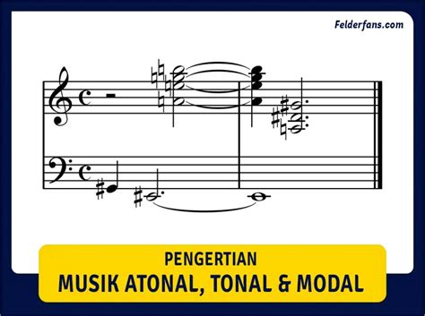 Musik Modal Tonal dan Atonal